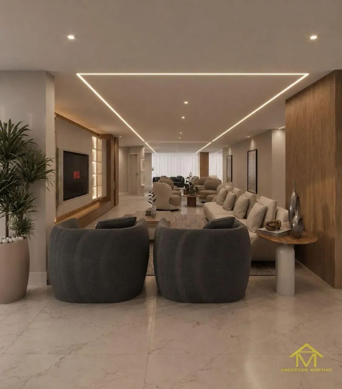Apartamento com Lazer em Praia da Costa: 4 Quartos com Suíte para Viver Bem cod 34213 R - Foto 2