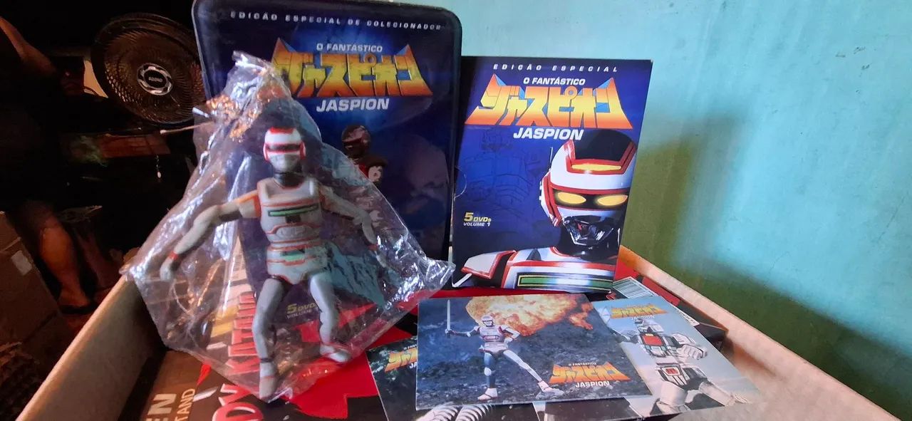 Box Jaspion Lata  ( para colecionadores) - Foto 4