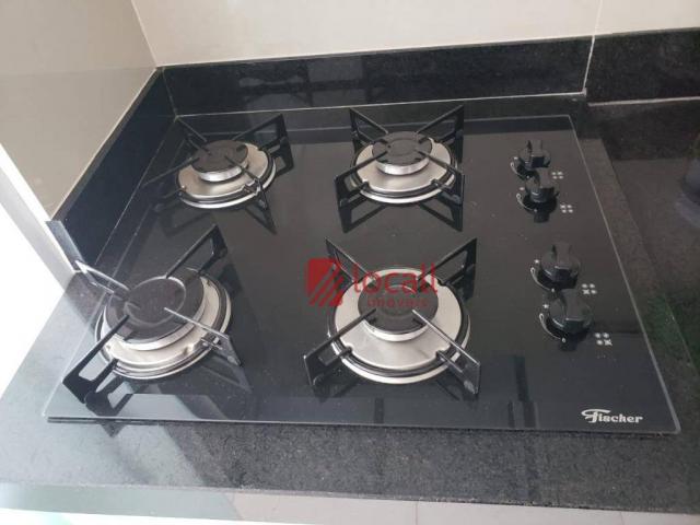 Apartamento com 1 dormitório para alugar, 40 m² por r$ 1.500,00/mês - jardim novo mundo - - Foto 3