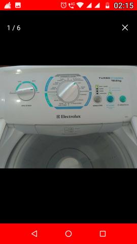 Máquina de lavar roupa 12 kls da Eletrolux
