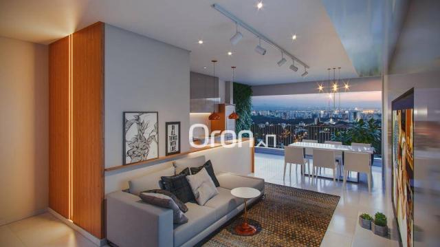Apartamento com 3 dormitórios à venda, 92 m² por r$ 340.000,00 - parque amazônia - goiânia