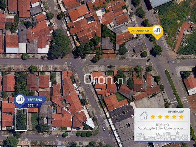 Terreno à venda, 372 m² por R$ 299.000,00 - Jardim Europa - Goiânia/GO