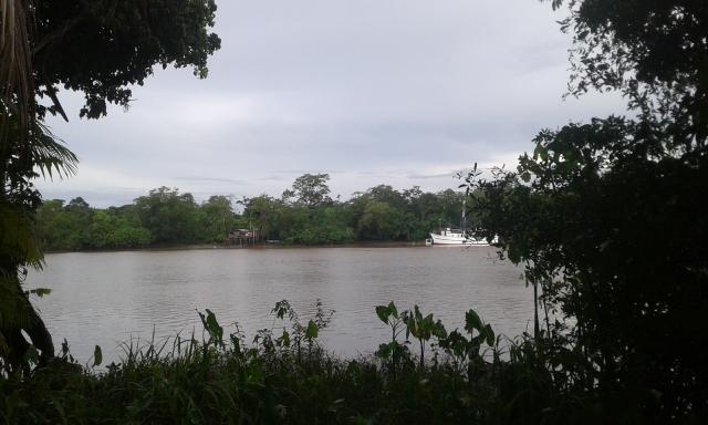 Terreno de frente pro rio maguari em outeiro