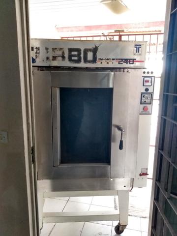 Forno a gás e elétrico carrinho de pão e mesa - Foto 6