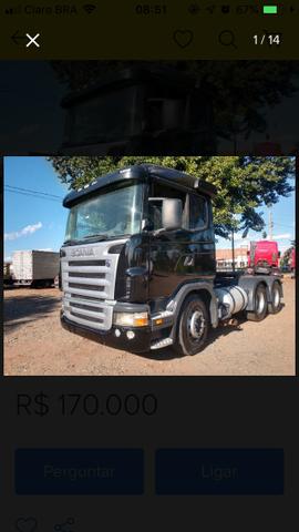 SCANIA 124 G 420 6x4