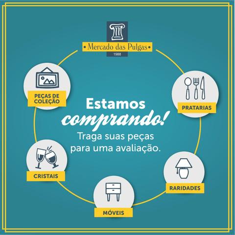 ESTAMOS COMPRANDO Mercado das Pulgas