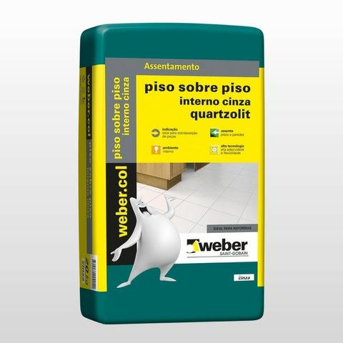 Argamassa Quartzolit Piso/Piso 20kg - R$ 35,50