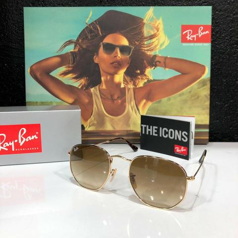 Oculos RayBan RB3548 Hexagonal Metal