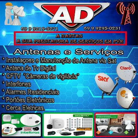 Serviços de Antena e Cameras. ADantas Representação e Serviços