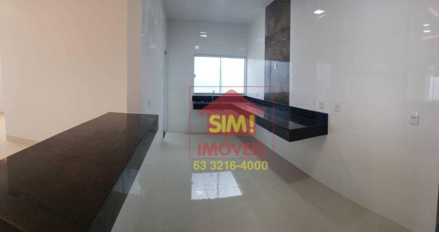 EXCELENTE CASA NOVA UMA DAS MELHORES QUADRAS DE PALMAS!! - Foto 9