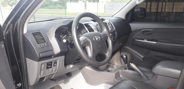 TOYOTA Hilux Caminhonete 2.7 16V 4P SR FLEX CABINE DUPLA AUTOMÁTICO - Foto 11
