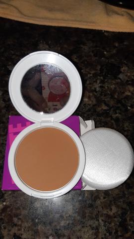 Troco ou vendo pó compacto marrom claro - Foto 3