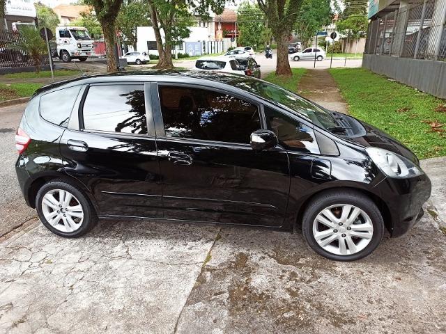 Fit Ex 1.5 Flex Aut Ano 2011 - Completo, manual e chave cópia, bancos de couro - Foto 4
