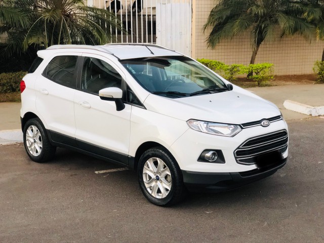 FORD ECOSPORT 2014 TITANIUN COMPLETA TOP DE LINHA ACEITO TROCA POR CARRO