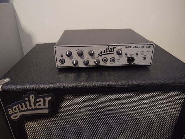 Amplificador contrabaixo Aguilar (Tone Hammer 500) - Foto 2