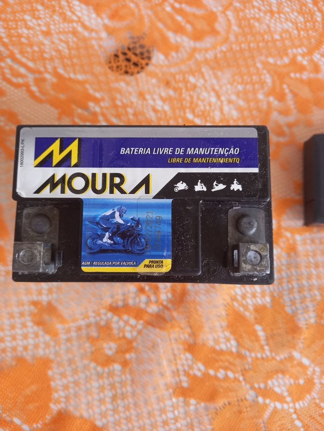 Bateria  Moura pra tuyister250 - Foto 2