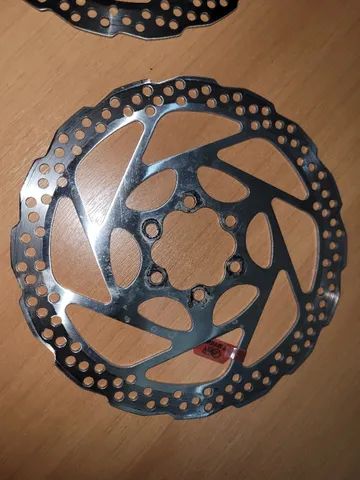 Par de Discos Rotor Shimano SM-RT56-S (praticamente novo)