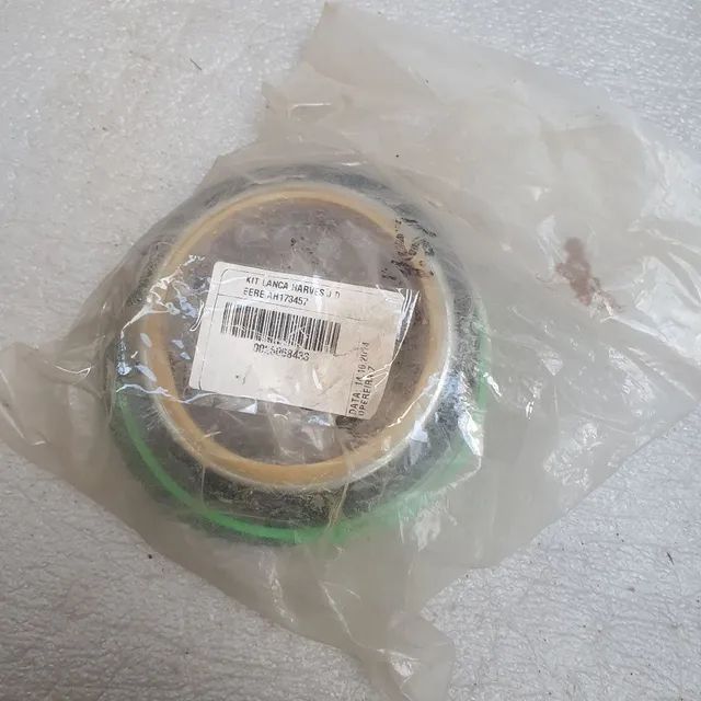 Escavadeira John deere caterpillar kit reparo cilindro hidráulico novo ah173457 - Foto 4
