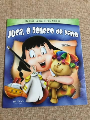 Livro Juca, O Boneco de Pano