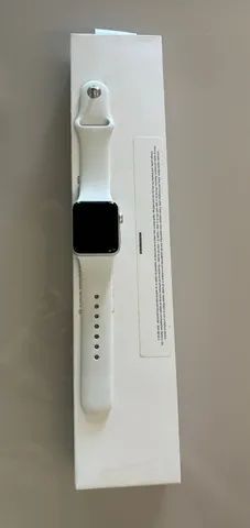 Relógio Apple Watch MKNY3LL/A SE 40mm / GPS - Prata/Azul no