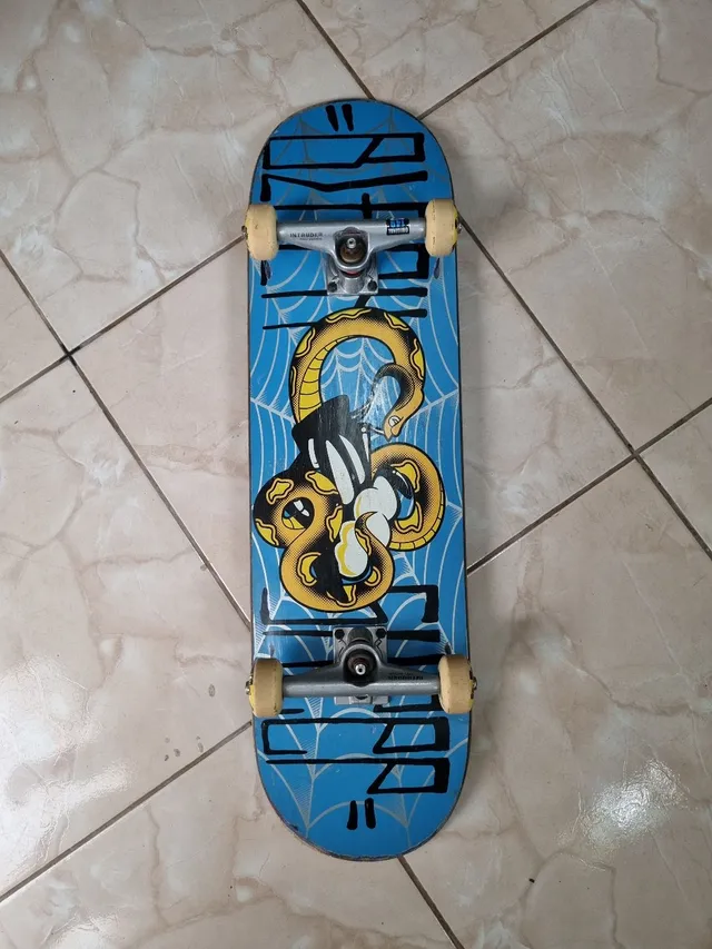 Truck Skate FLH 139mm SS Preto Central Vazado