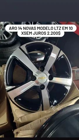 Rodas aro 14 novas modelo ltz em 10 x sem juros  