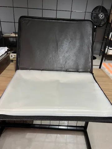 Pasta portfólio . Com 40 Plasticos. Fechamento por zíper  - Foto 2