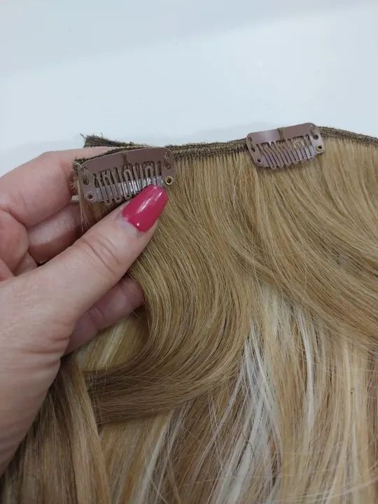 Telas de tic tcs de cabelo bio humano ,telas de nuca e frontal. - Foto 4