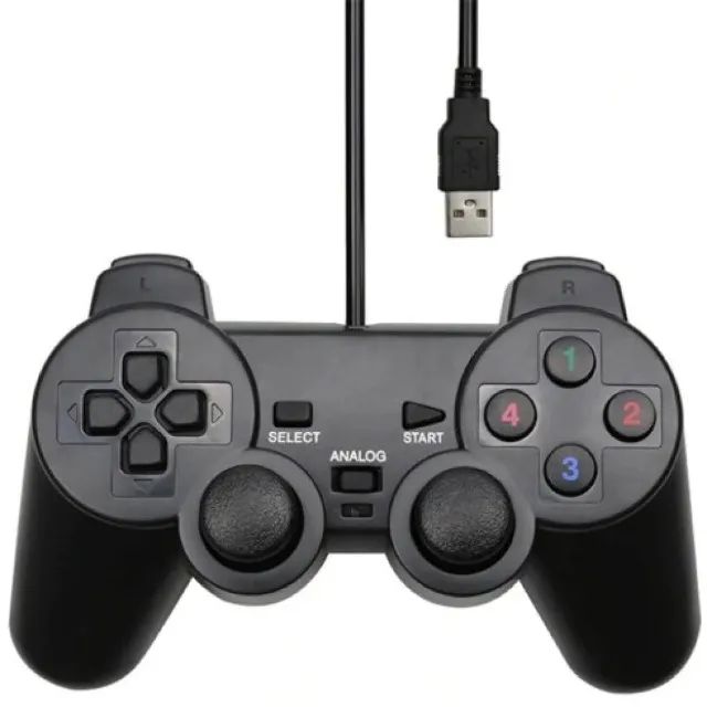 Controle Joystick Usb Analógico Para Computador  - Foto 2