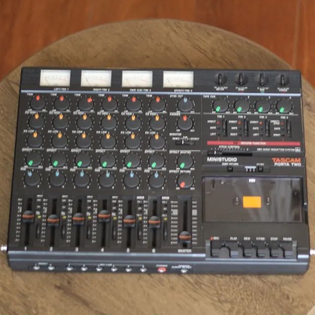 Tascam PortaStudio Porta Two Gravador cassete k7 - Favor ler descrição