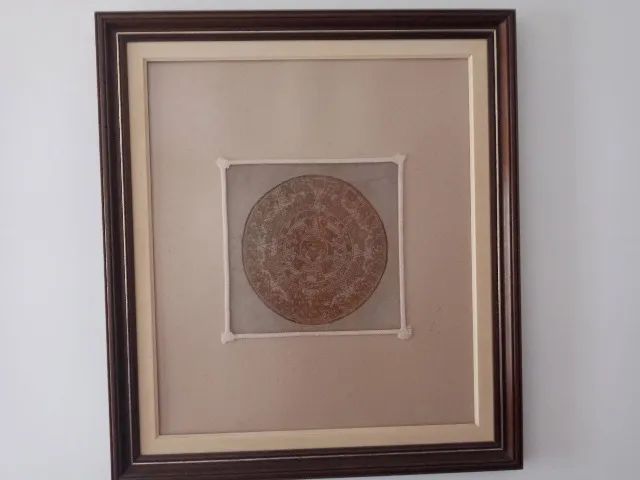 QUADRO CALENDÁRIO ASTECA 
