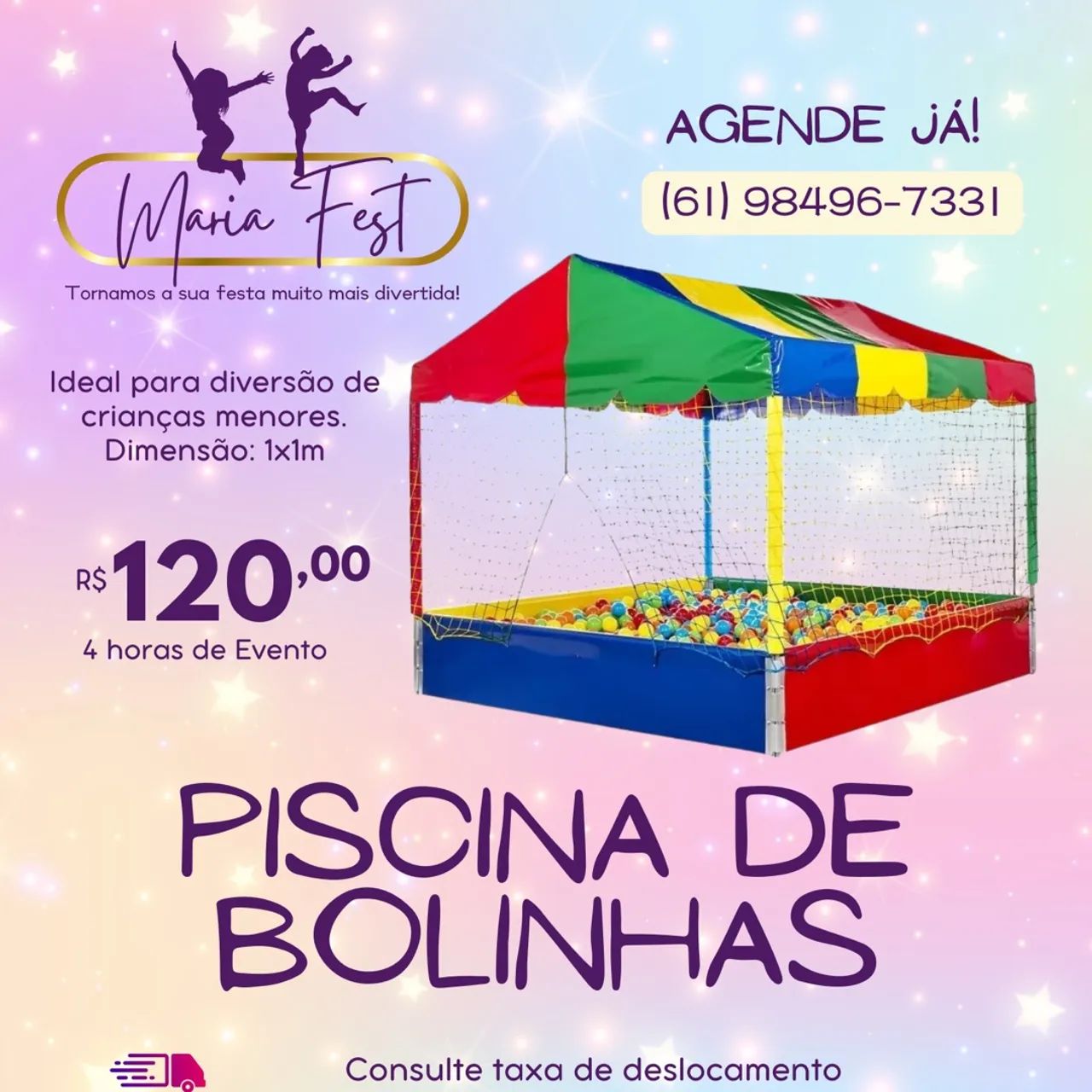 Aluguel de pula pula grande e média - Foto 3