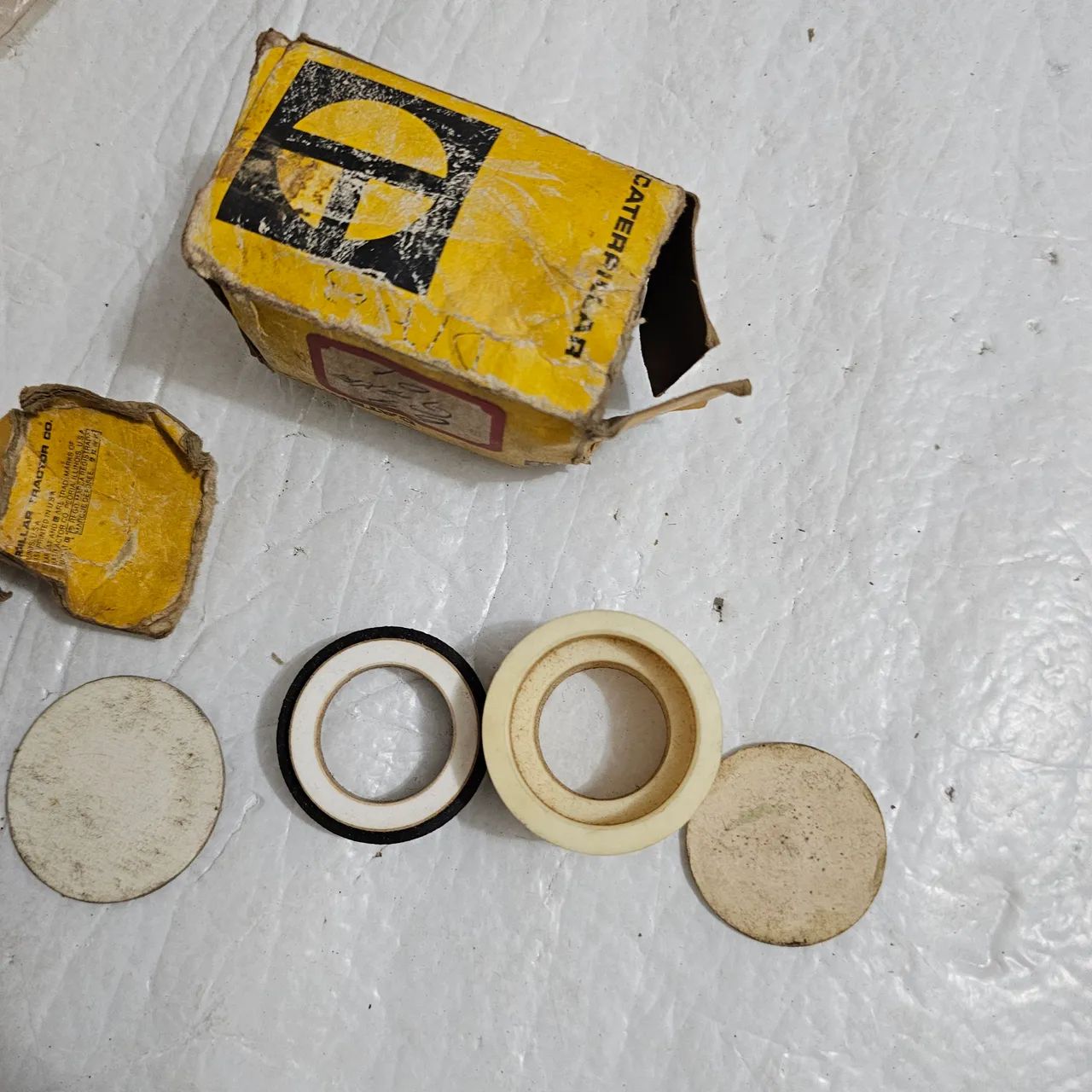 Equipamentos caterpillar gaxeta nova original