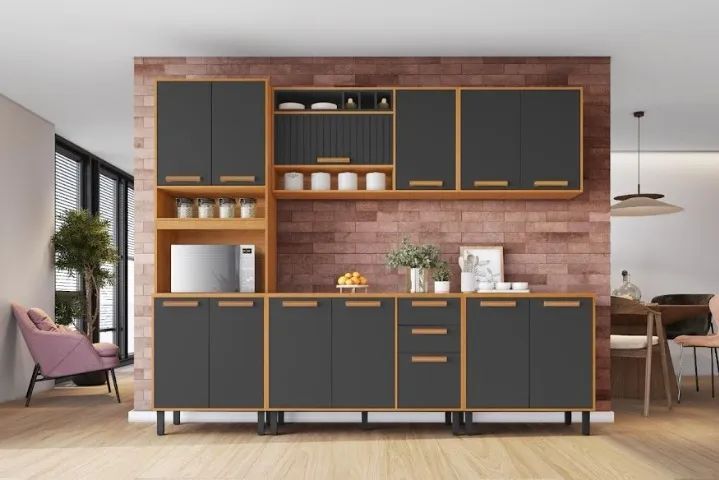 Armário de Cozinha Nápoles_MDF   Pronta entrega! - Foto 2