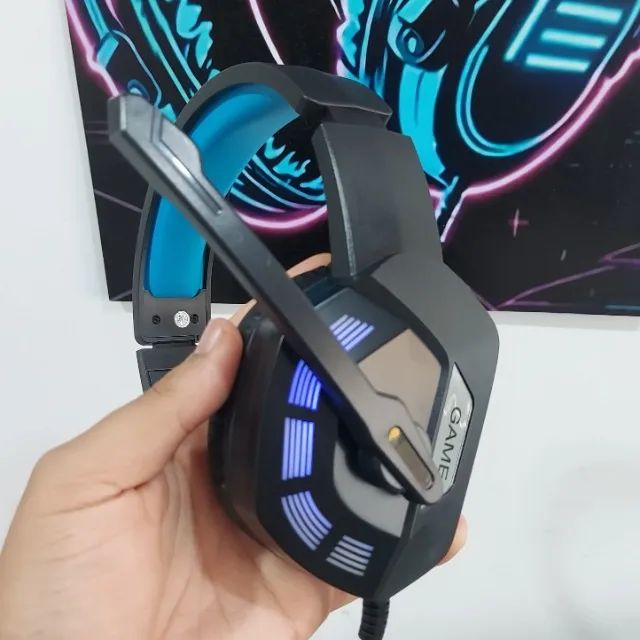 Headset Gamer com LED - PS4 / XBox One e PC - Foto 2