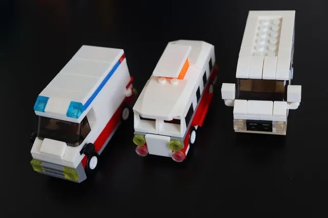 Lego mini automóveis 
