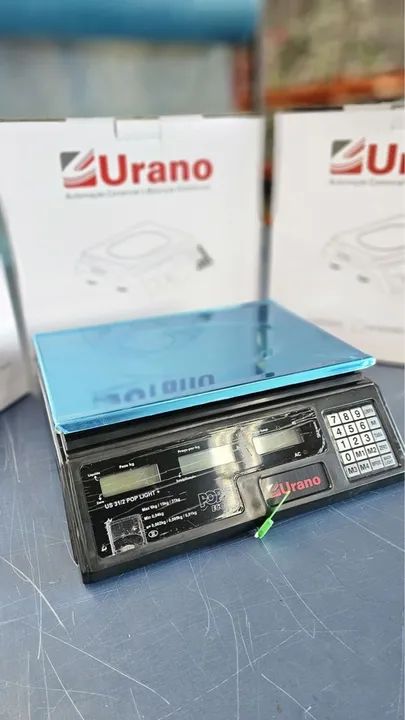 Balança digital Urano nacional com selo - Foto 2