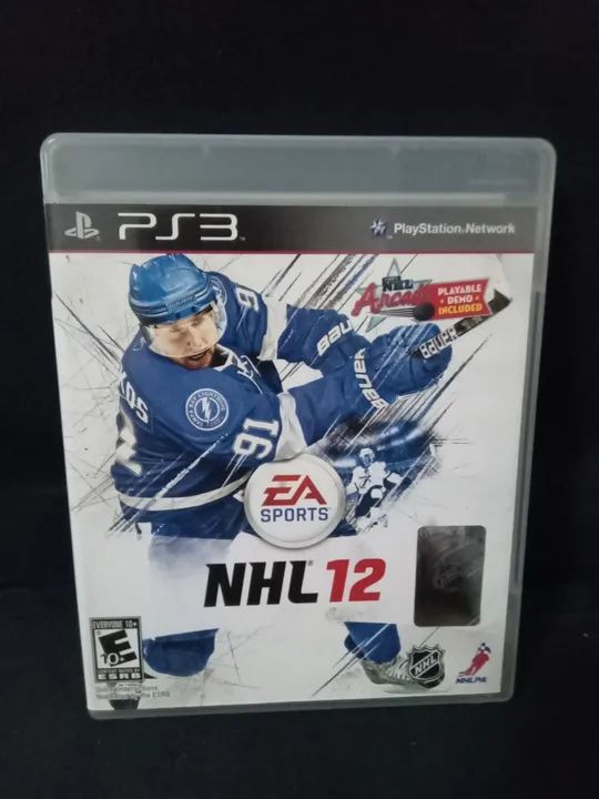 Jogo PlayStation PS3 NHL 12 Hóquei original mídia física 