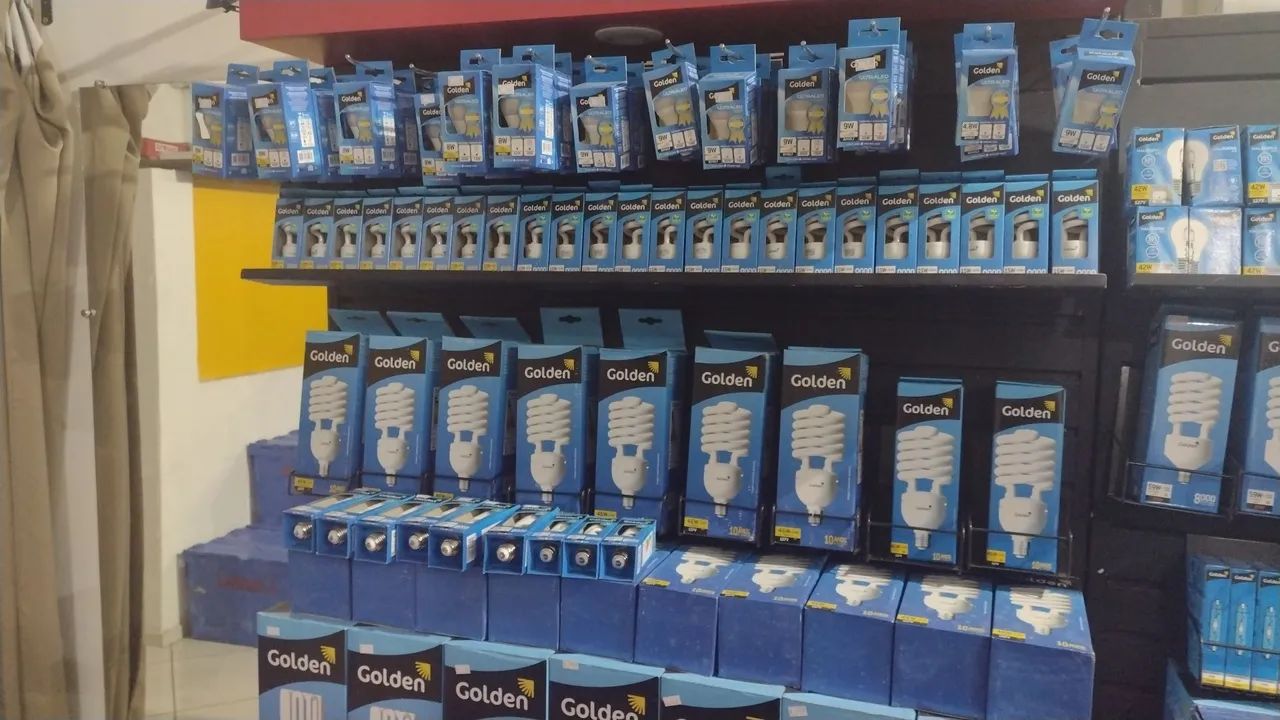 Lâmpadas Golden - Economia e Brilho A parti de 4,99