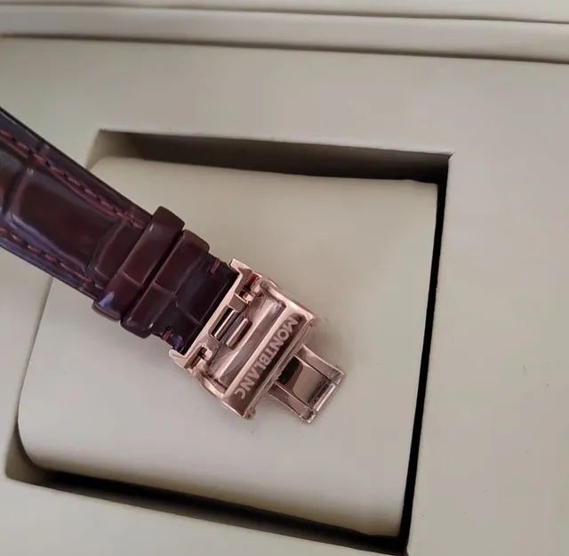 Relogio MontBlanc Planet Automático Rose - Foto 4