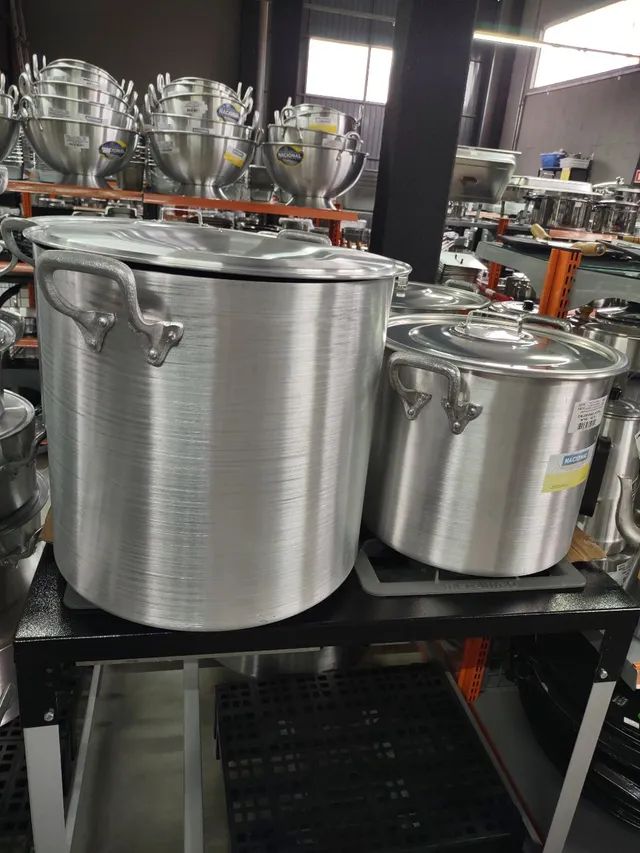 Caçarola alumínio fundido, caçarola e caldeirão alumínio, panelas, caldeirão  - Foto 5