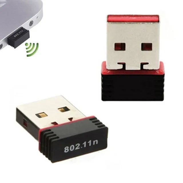 Adaptador Wireless Usb Nano 2.4ghz 450mbps- Plug e Play Usb Dongle - Foto 3