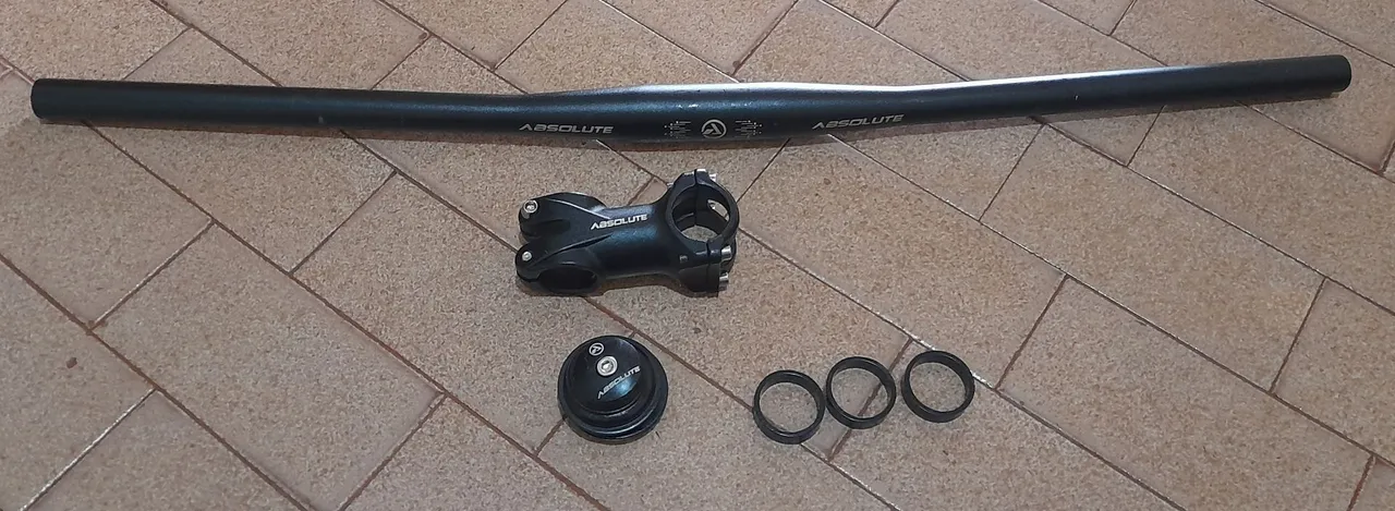 Conjunto de guidão e mesa Absolute para bicicleta
