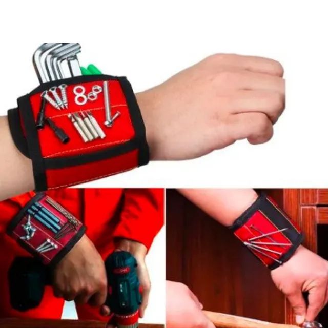 Pulseira Magnética - Parafusos, Pregos, Moedas, Agulhas _ FE130 - Foto 6