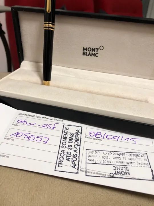 Caneta Mont Blanc Meisterstück Pix  - Foto 3