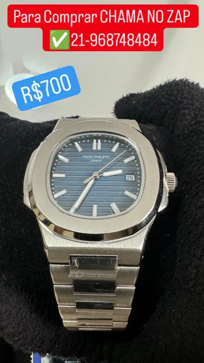 Relógio PATEK PHILIPPE NAUTILUS AUTOMÁTICO ENTREGAMOS 