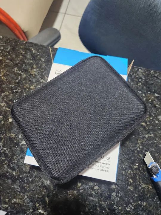 Microfone boya sem fio tipo C - compatível com iPhone 15 - Foto 2