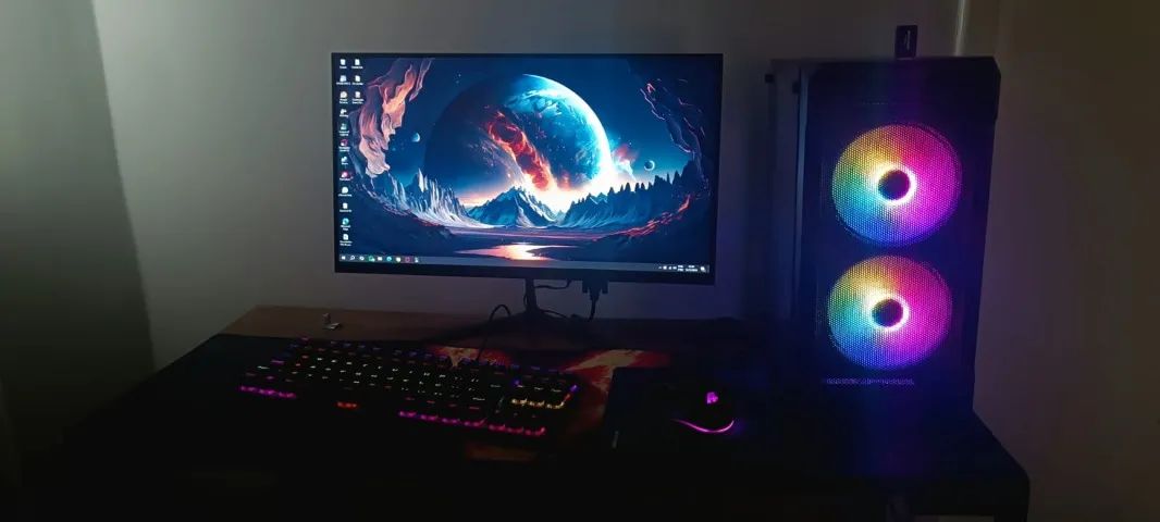 Pc Gamer Completo - Monitor gamer