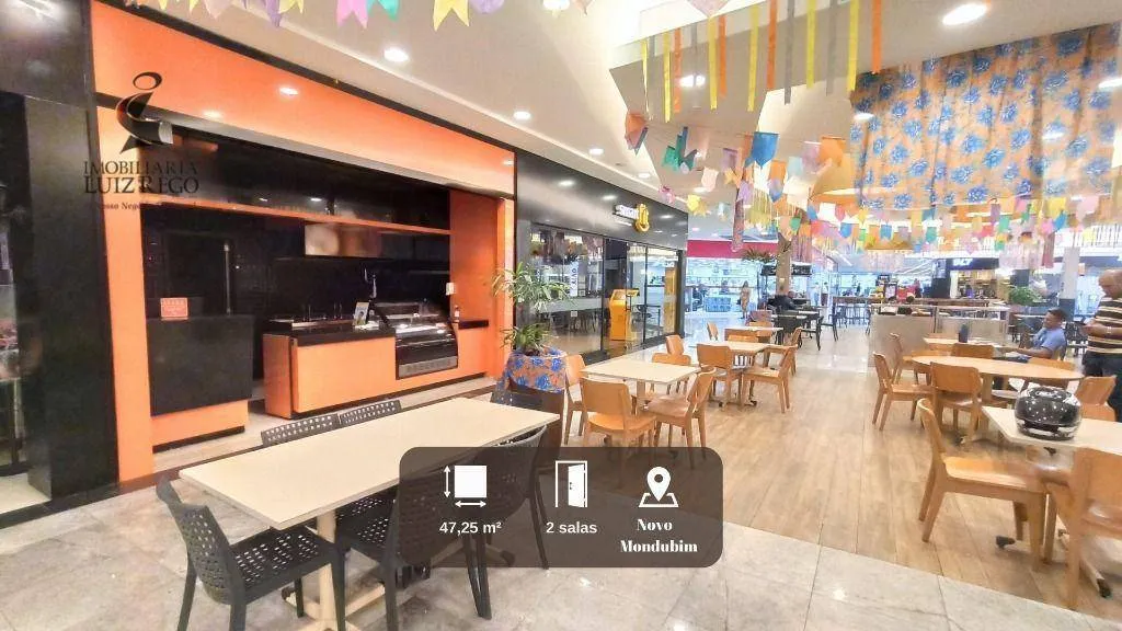 Loja projetada e mobiliada no Shopping Solares para alugar, 47,25 m²