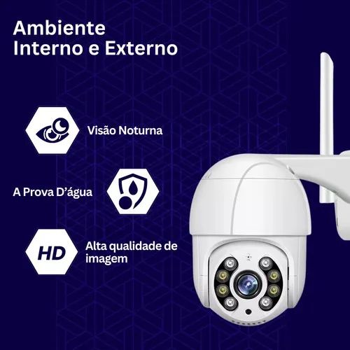 camera seguraça speed dome area externa resistencia a agua - Foto 3